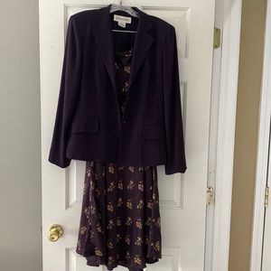Women’s Floral Skirt & Matching Suit Jacket